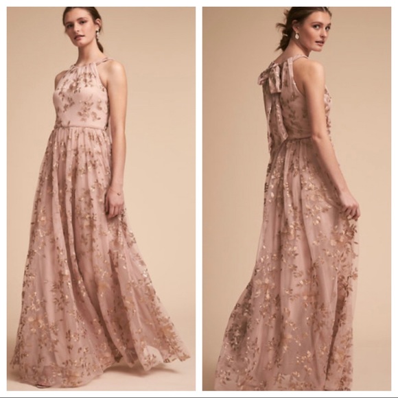 🆕NWT sealed packaging BHLDN Floral Halter Dress